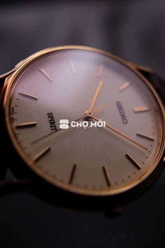 Đồng hồ Seiko Spirit mặt cát  cổ điển thah lịch