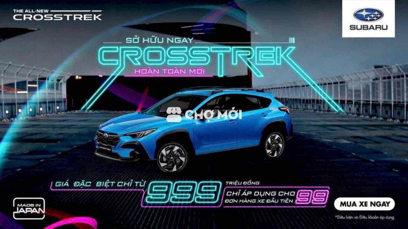 Subaru Crosstrek All New 2024 -Tặng cốp điên 19tr5