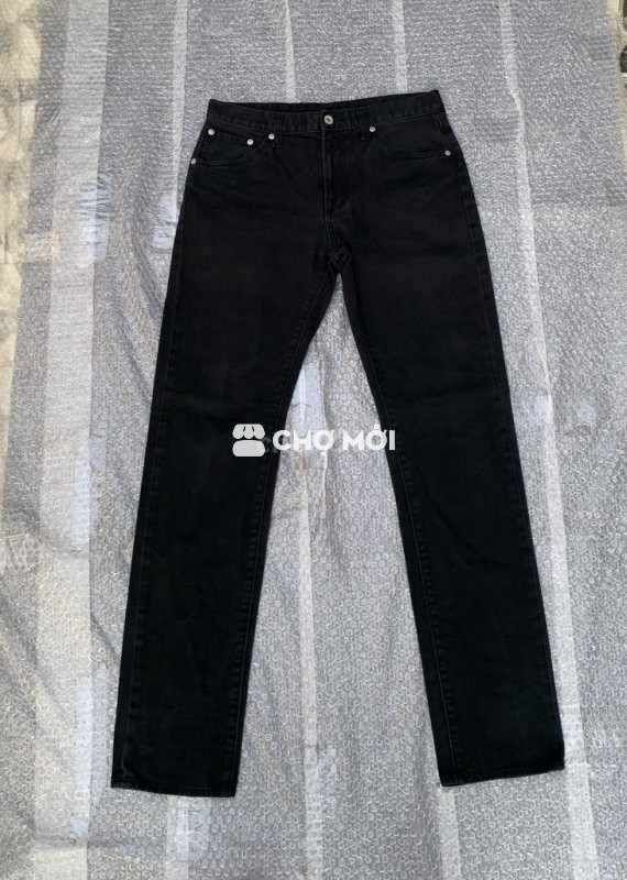 🔔Quần Jean G.U - sz 30 - eo 80 - màu xanh đen đậm