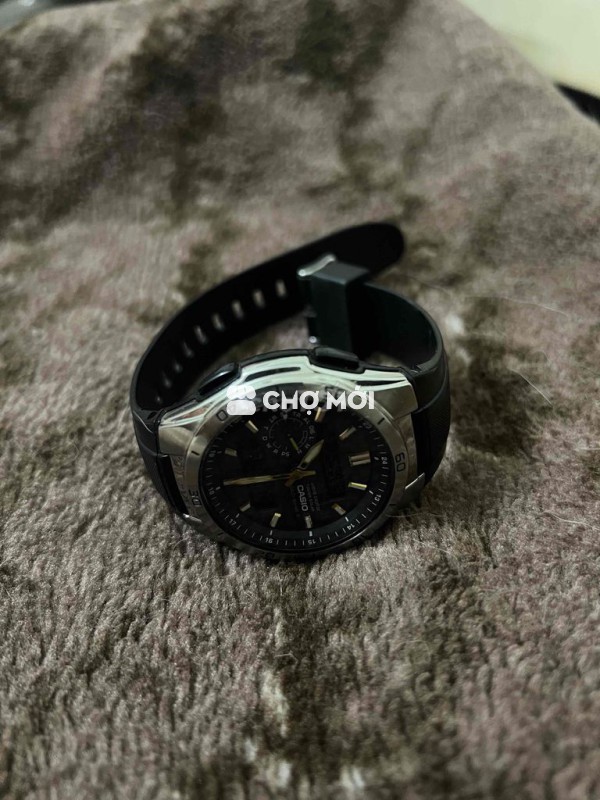 Đồng hồ Casio WAV-650 Đen Nam