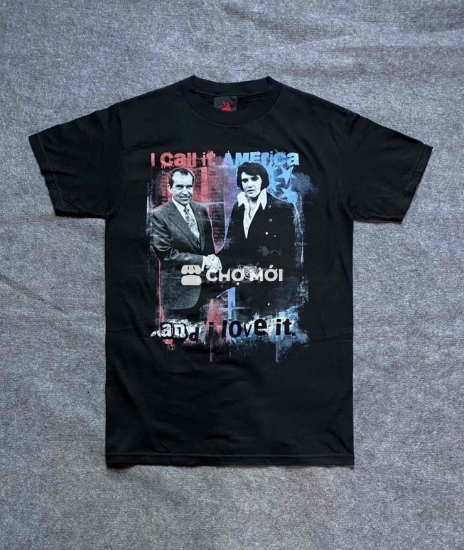 Áo phông Zion Elvis And Nixon Nam Cotton S