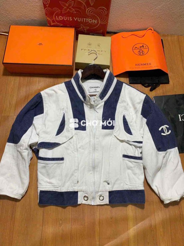 Áo khoác nữ CHANEL Jean size 36