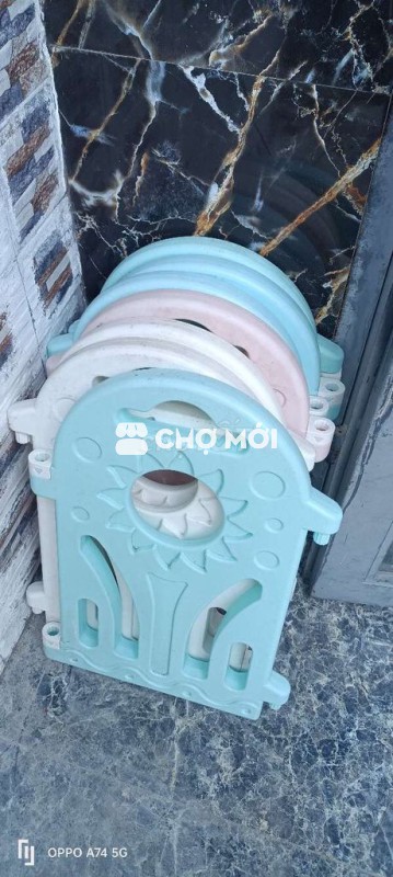 Rào chắn cho bé nhựa nhiều màu