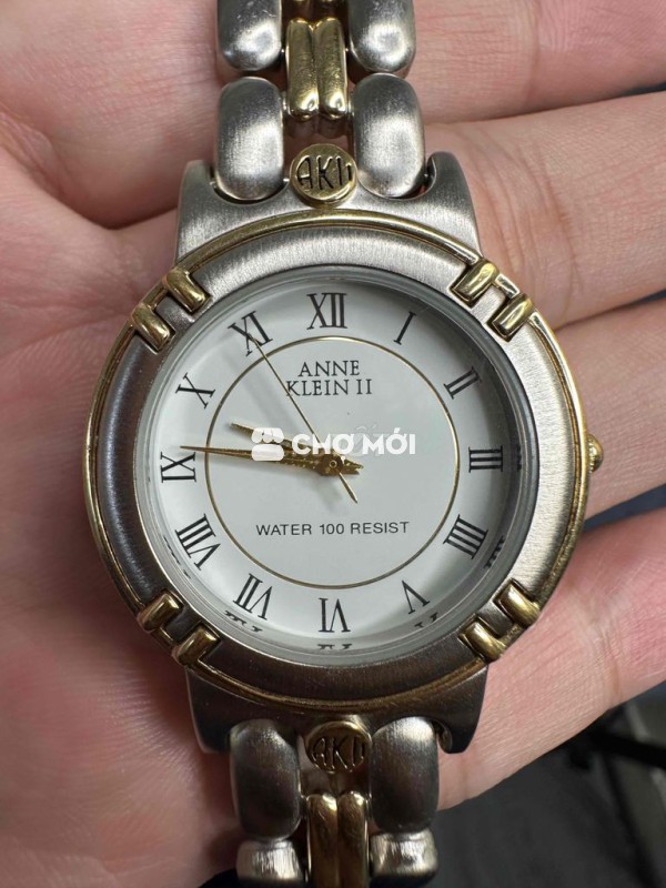 Đồng hồ Anne Klein II Nữ Bạc Vàng
