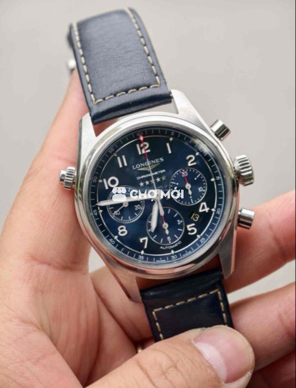 Đồng hồ Longines Spirit Nam Xanh