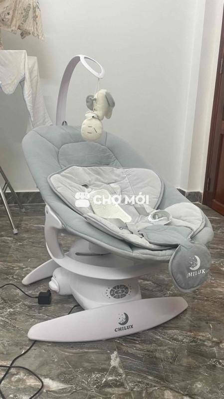 Nôi điện Chilux E9 Xám