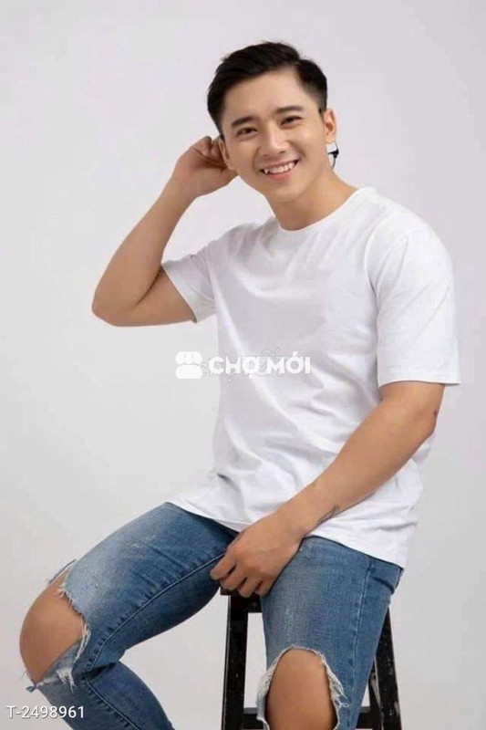 ÁO THUN TRƠN ĐEN TRẮNG BASIC NAM NỮ TTS