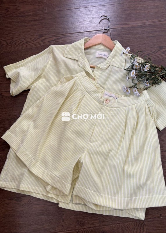 Bộ quần áo nữ Cotton Lullaby size M