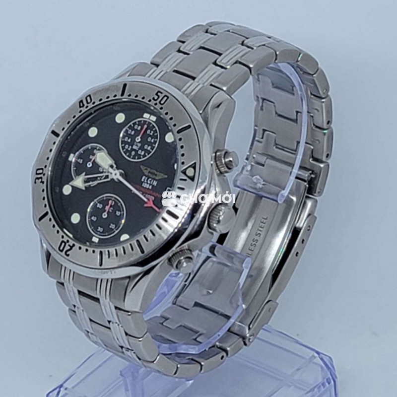 Đồng hồ đeo tay Elgin Nam Thép không gỉ