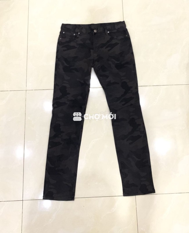 🔔Quần Jean NHẬT - rằn ri - sz 31 - eo 82 mới 99%