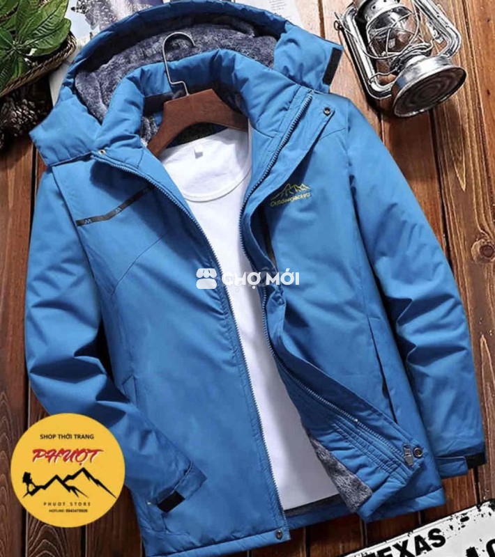Áo khoác phao nam 3 lớp XL