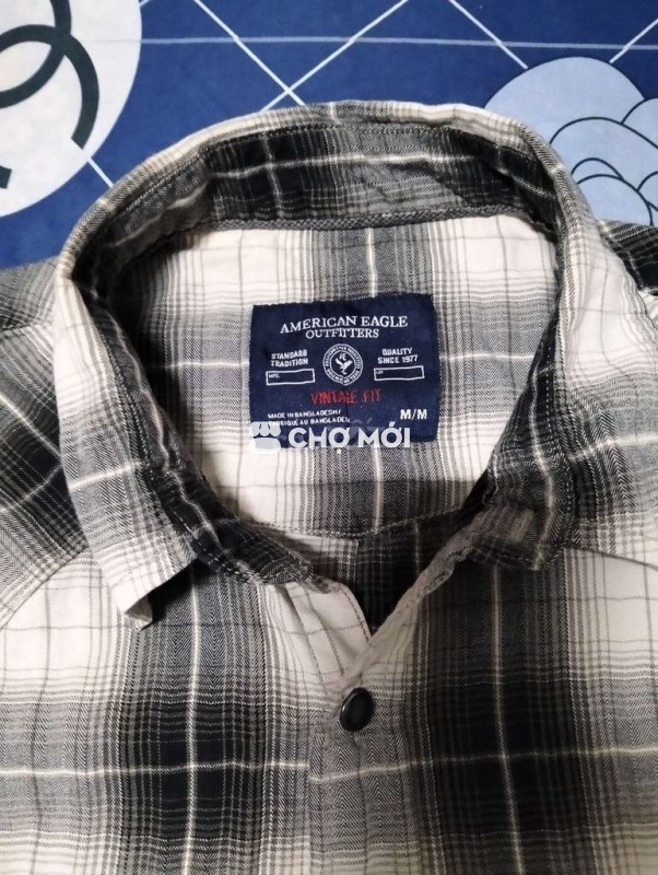 Áo sơ mi American Eagle nam M Mới