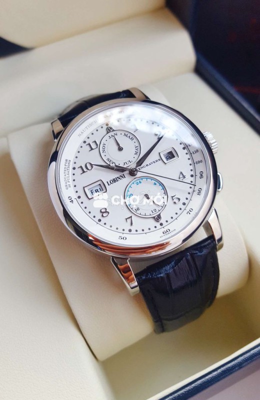 Đồng Hồ Thụy Sỹ Hạng Sang Cơ Automatic Kính Saphia