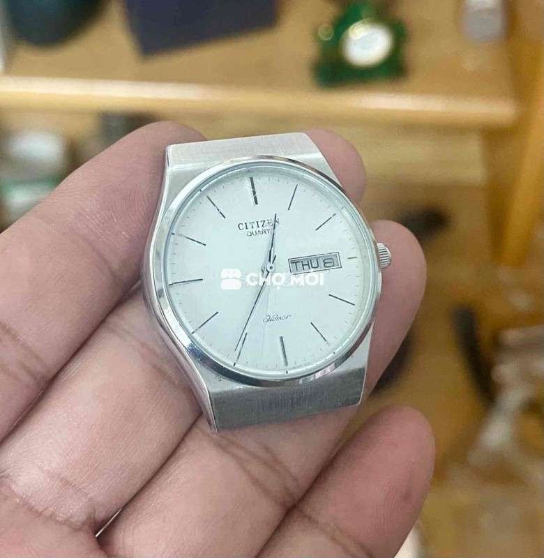 Đồng hồ Citizen Nam Thép Bạc