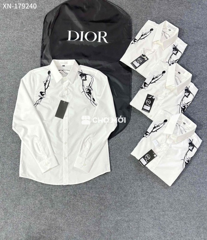 Áo sơ mi nam McQ Trắng/SC