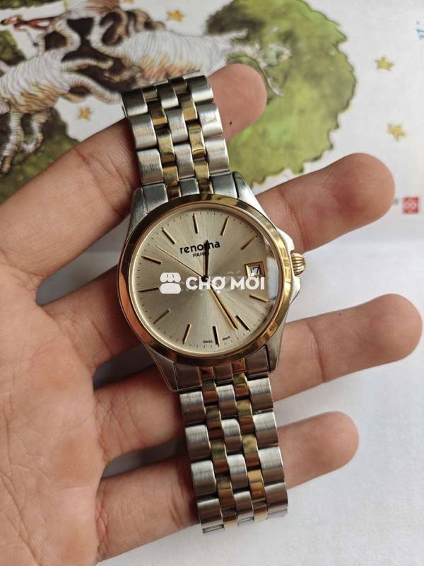 Đồng hồ Renoma Paris 38mm Thép đúc 98% swiss made