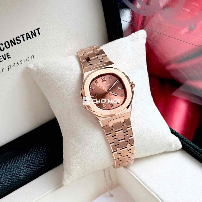 Đồng hồ đeo tay nữ 8160L Vàng hồng