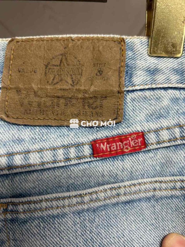 Quần jean nam Wrangler vải bò