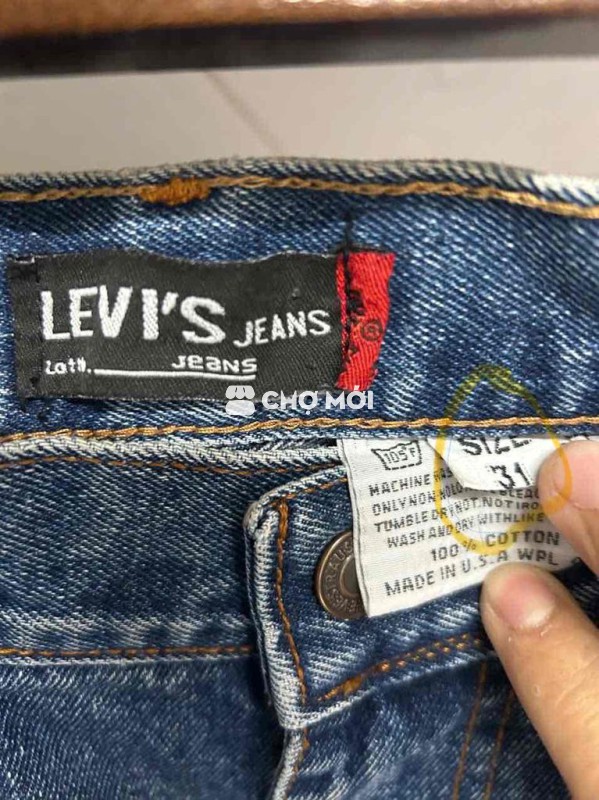 Quần jean Levis Unisex Cotton