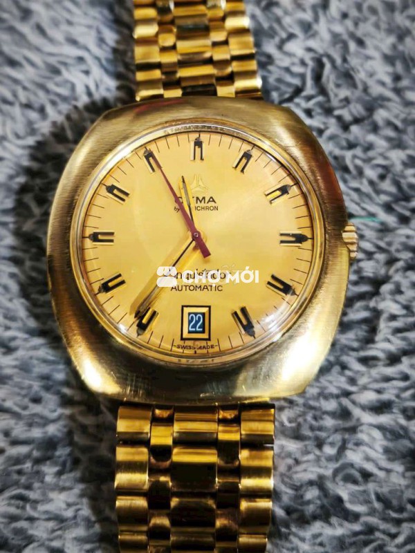 Đồng hồ Cyma Conquistador Nam Vàng