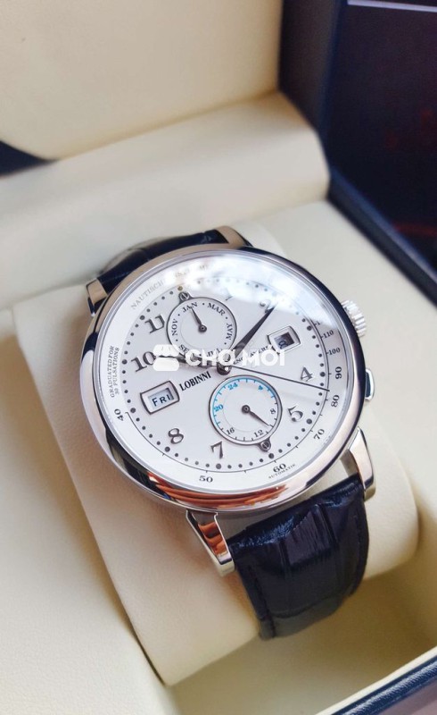 Tuyệt Tác Đồng Hồ Cơ 5 Kim Full Box Thụy Sỹ Mới