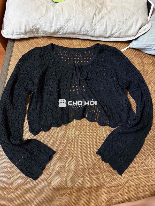 Áo khoác cardigan nữ dệt kim size M