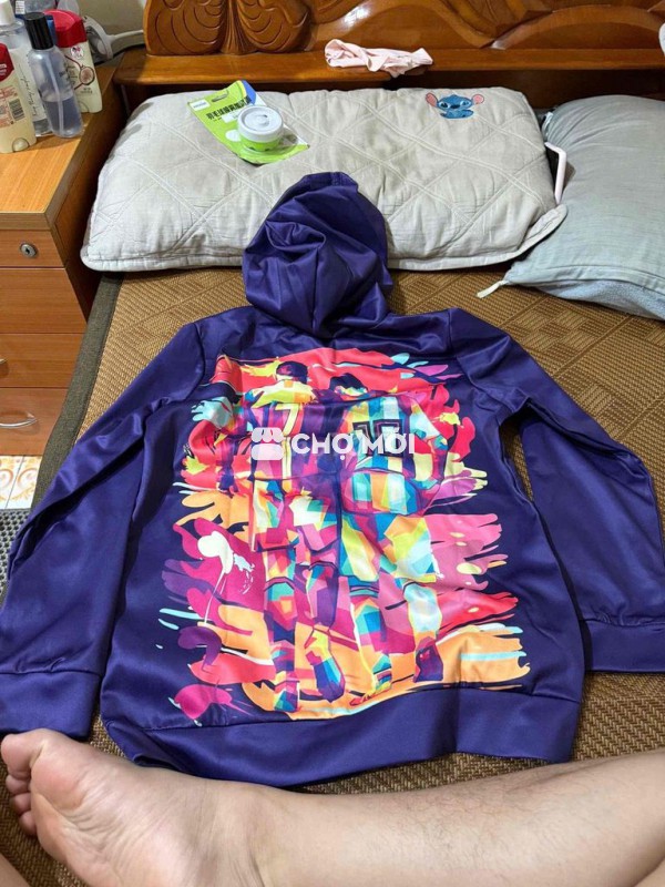 Áo hoodie bé trai vải mềm mại