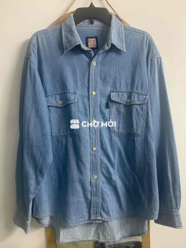 Áo sơmi Jean nam 75-85kg