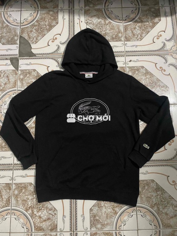 Áo hoodie Lacoste Unisex vải nỉ Sz4
