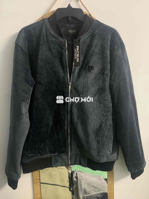 Áo khoác bomber Nhung mịn 58-68kg (new)