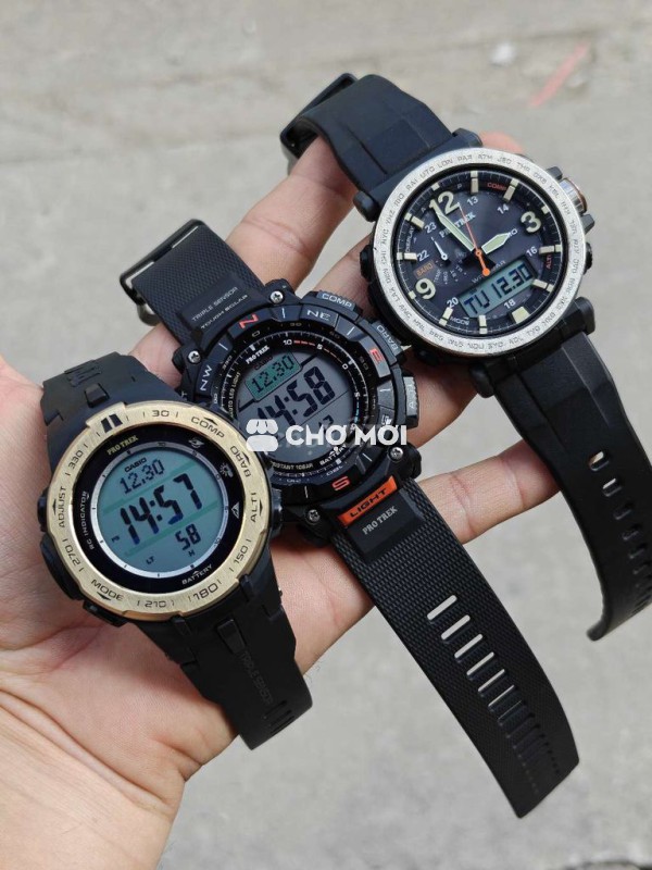Đồng hồ Casio Protrek Nam Vàng