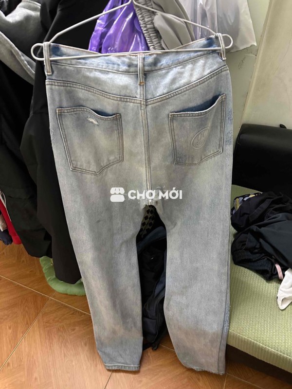 Quần jean nam Drew vải bò