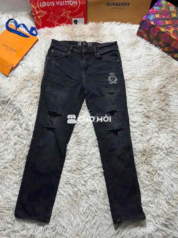 Quần jean Dolce&Gabbana nam Cotton size 31