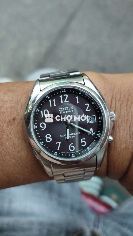 Đồng hồ Citizen Eco-Drive Nam Bạc
