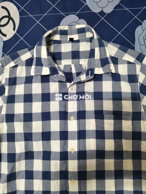 Áo sơ mi nam kẻ caro size S