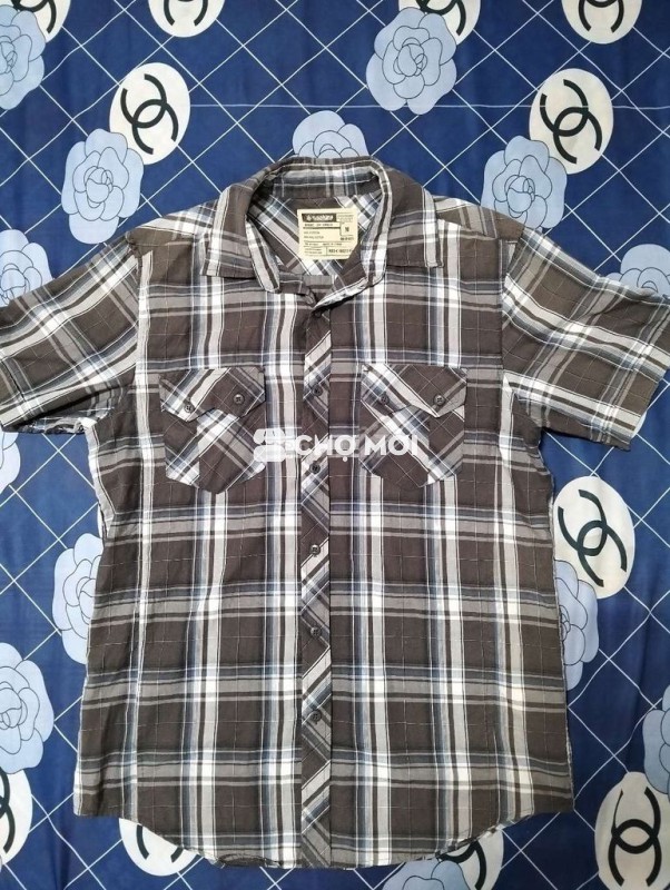 Áo sơ mi nam kẻ caro size M