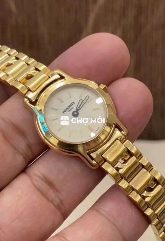 Đồng hồ Renoma Paris nữ vàng óng