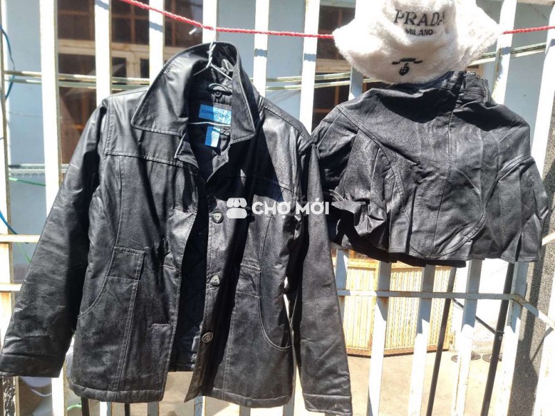 Bộ quần áo nữ da xịn 100% Copper Key Da Đen