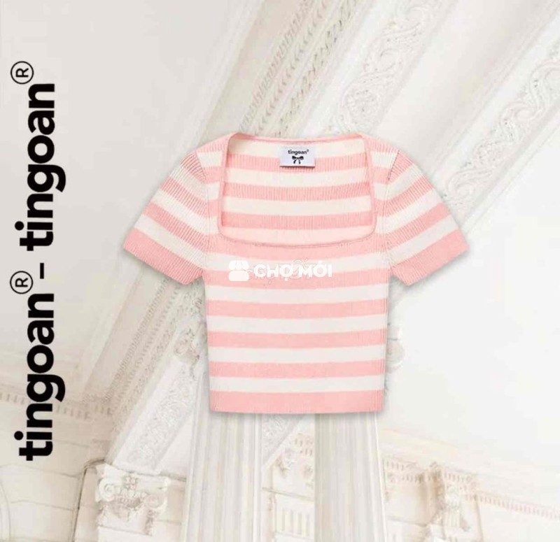 Áo croptop Tingoan Nữ Mới 98%