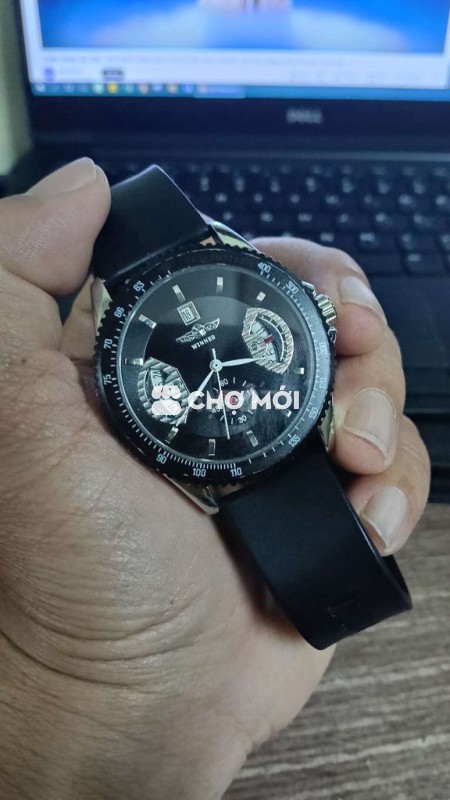 Đồng hồ cơ Winner Nam Đen