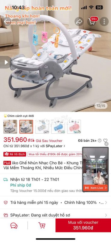 Ghế rung iiko Thép carbon