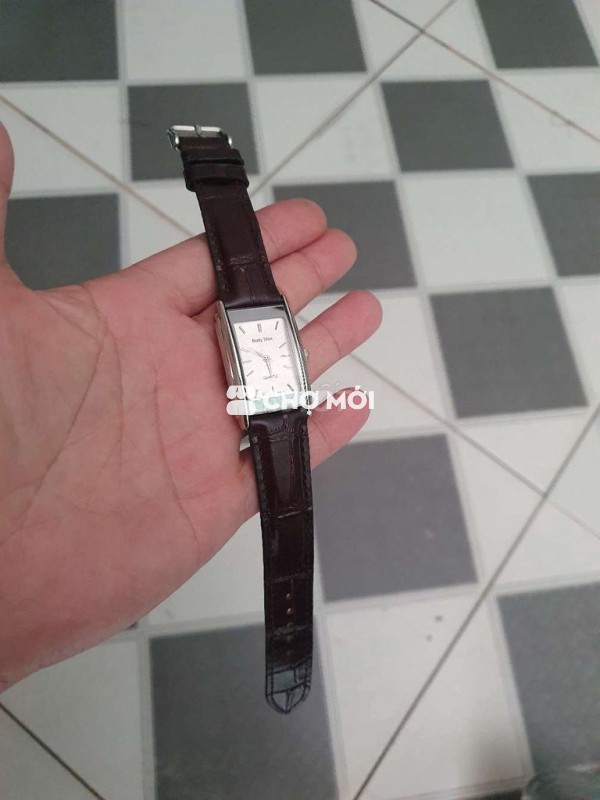 Đồng hồ Body Max dây da Nâu Nam