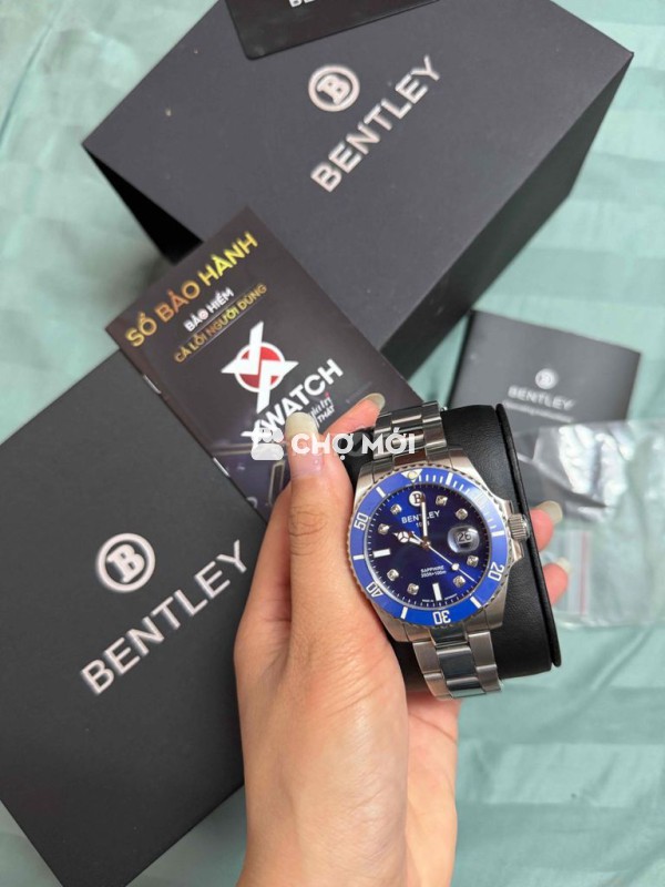 PASS LẠI ĐỒNG HỒ Be.n.t.ley - FULLBOX - MỚI 99%