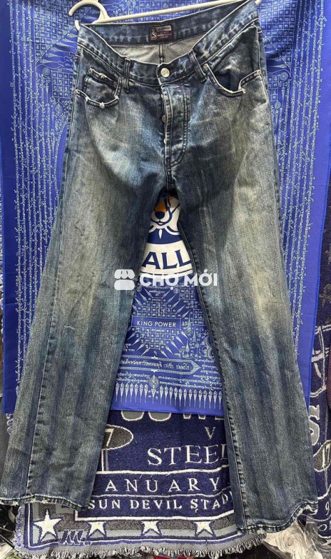 Quần jean nam Lee Cotton size 34