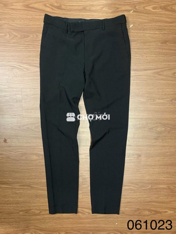 Quần âu nam cao cấp Đen