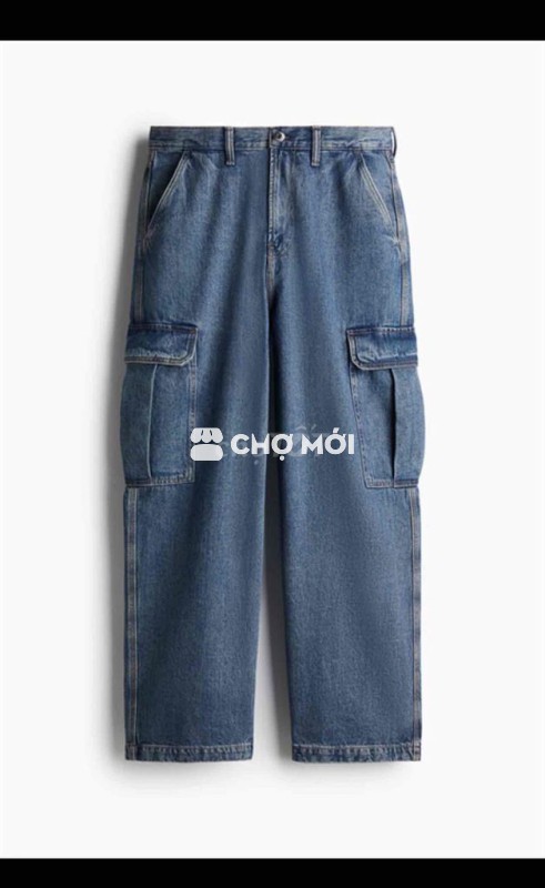 PASS jean hiệu H&M unisex, size S Âu ạ