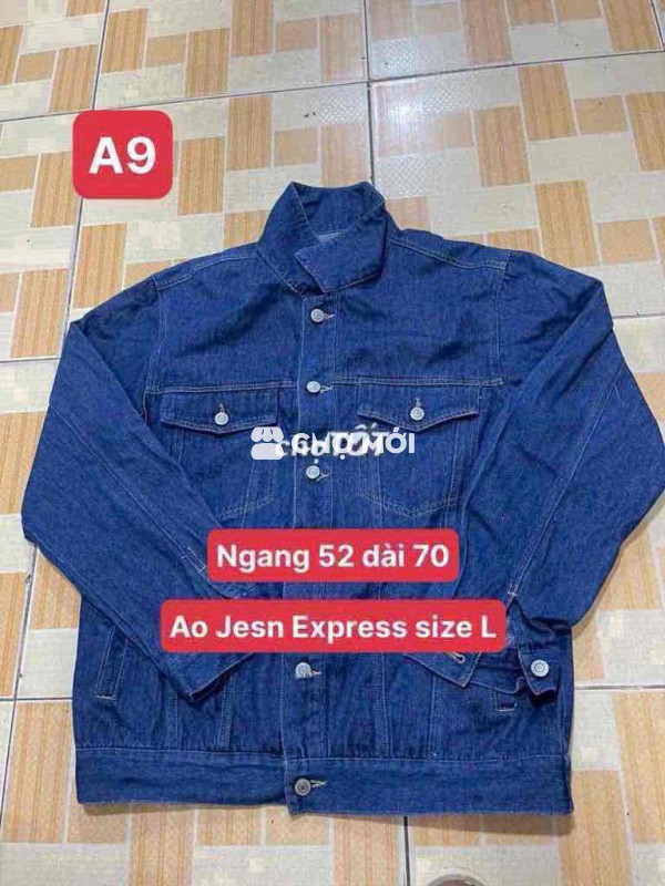 Áo khoác jean Express Nam size L