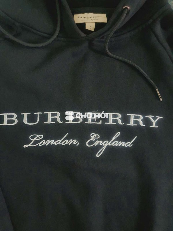 Áo hoodie Burberry Unisex Đen size M