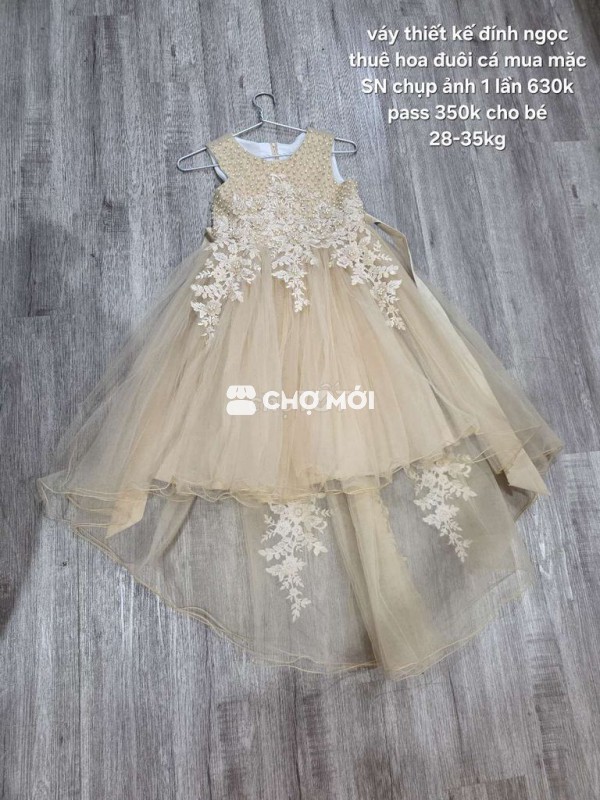 Váy trẻ em nữ voan size 28-35kg