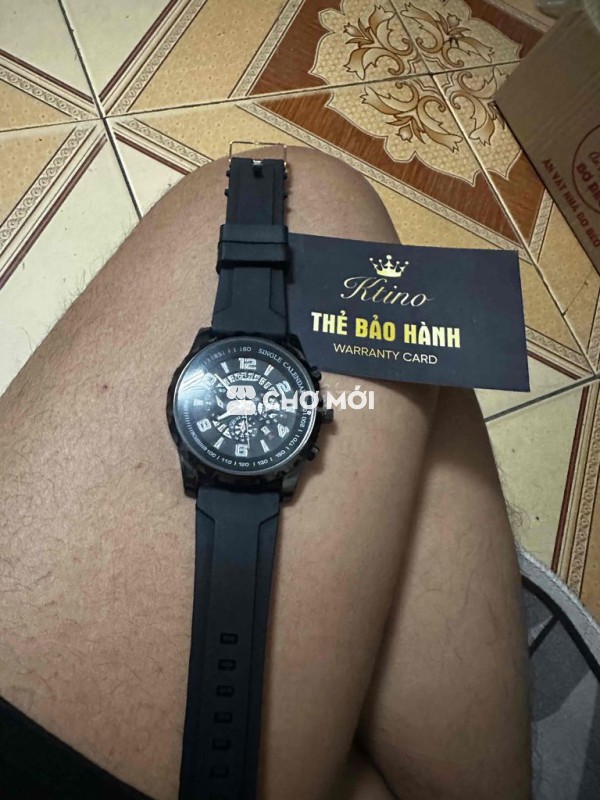 Đồng hồ đeo tay Ktino Nam Đen